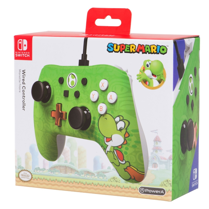 PowerA Langallinen ohjain - Yoshi ryhmässä KODINELEKTRONIIKKA / Pelikonsolit & Tarvikkeet / Nintendo Switch / Tarvikkeet @ TP E-commerce Nordic AB (D02227)
