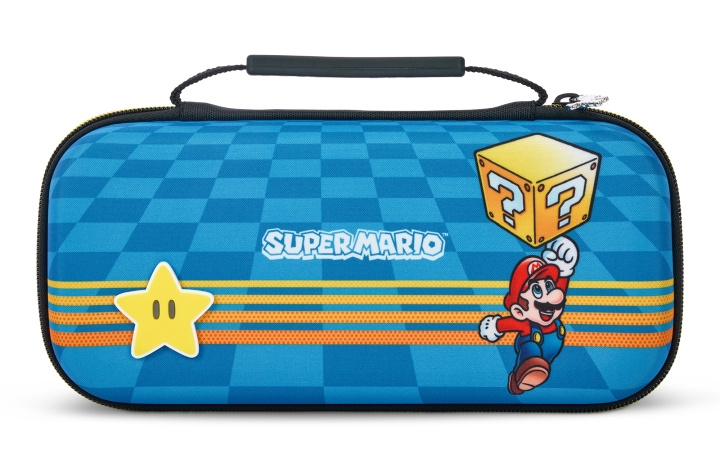 PowerA Suojakotelo - Mystery Block Mario (Nintendo Switch/Lite) ryhmässä KODINELEKTRONIIKKA / Pelikonsolit & Tarvikkeet / Nintendo Switch / Tarvikkeet @ TP E-commerce Nordic AB (D02289)