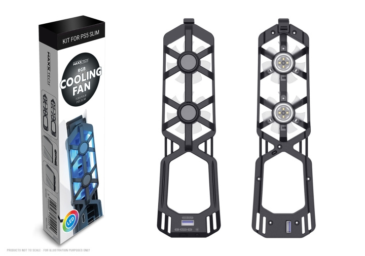 Maxx Tech PS5 Slim RGB -tuuletin ryhmässä KODINELEKTRONIIKKA / Pelikonsolit & Tarvikkeet / Sony PlayStation 5 / Tarvikkeet @ TP E-commerce Nordic AB (D02301)