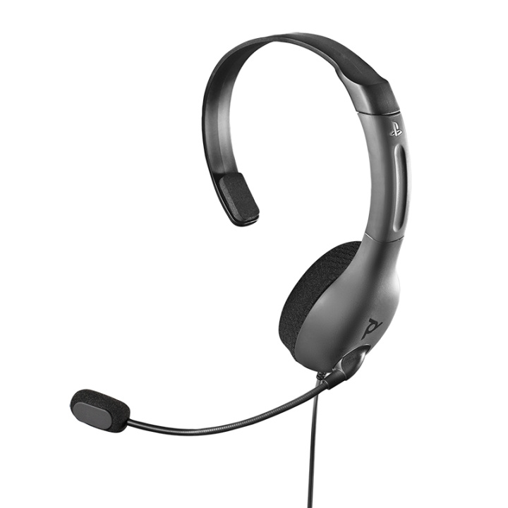 PDP Gaming Playstation 4 Chat-kuulokkeet LVL30 Harmaa ryhmässä KODINELEKTRONIIKKA / Pelikonsolit & Tarvikkeet / Sony PlayStation 4 / Tarvikkeet @ TP E-commerce Nordic AB (D02319)