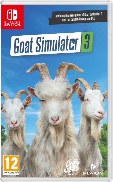 Goat Simulator 3 (Switch) ryhmässä KODINELEKTRONIIKKA / Pelikonsolit & Tarvikkeet / Nintendo Switch / Pelit @ TP E-commerce Nordic AB (D02438)