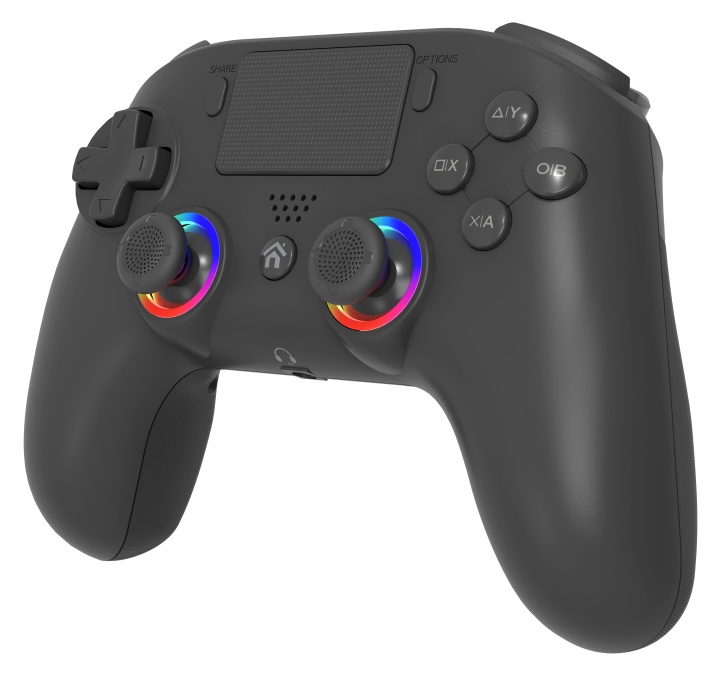 SuBsonic Langaton Led-ohjain PS4 Musta - PS4/PC ryhmässä KODINELEKTRONIIKKA / Pelikonsolit & Tarvikkeet / Sony PlayStation 4 / Tarvikkeet @ TP E-commerce Nordic AB (D02545)