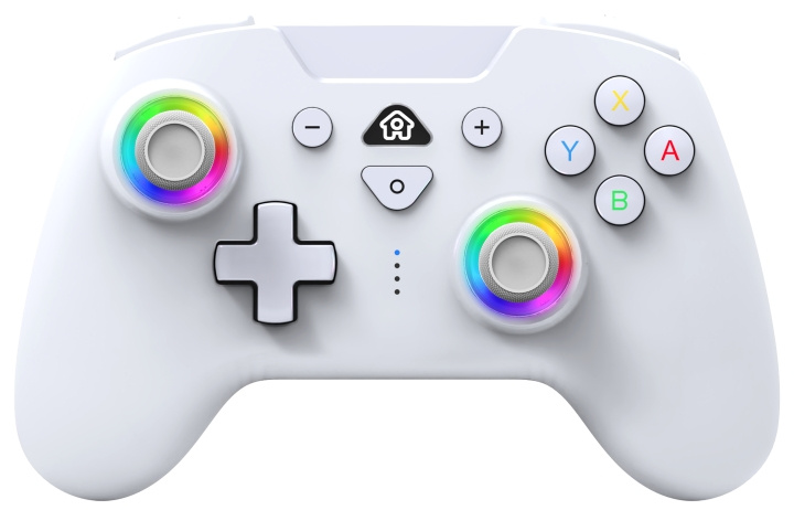 SuBsonic Langaton Led-ohjain valkoinen - Nintendo Switch ryhmässä KODINELEKTRONIIKKA / Pelikonsolit & Tarvikkeet / Nintendo Switch / Tarvikkeet @ TP E-commerce Nordic AB (D02548)