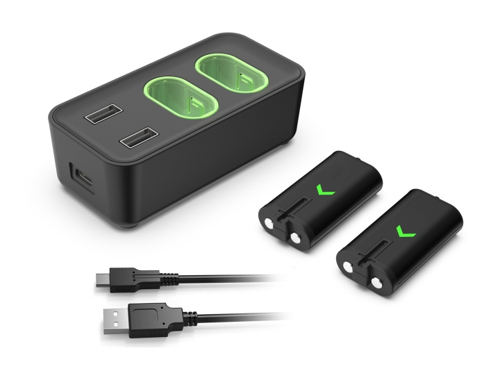 SuBsonic Kaksoislaturi ja -keskitin - Xbox Series X / S ryhmässä KODINELEKTRONIIKKA / Pelikonsolit & Tarvikkeet / Xbox Series X / Tarvikkeet @ TP E-commerce Nordic AB (D02553)