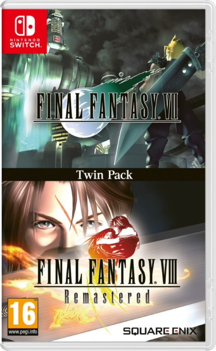 Final Fantasy VII & Final Fantasy VIII Remastered Twin Pack (Switch) ryhmässä KODINELEKTRONIIKKA / Pelikonsolit & Tarvikkeet / Nintendo Switch / Pelit @ TP E-commerce Nordic AB (D02643)