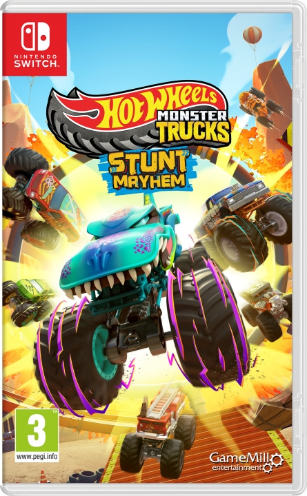 Hot Wheels Monster Trucks: Stunt Mayhem (Switch) ryhmässä KODINELEKTRONIIKKA / Pelikonsolit & Tarvikkeet / Nintendo Switch / Pelit @ TP E-commerce Nordic AB (D02929)