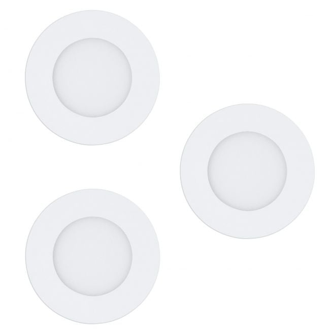 Eglo Sarja 3x Fueva-Z upotettu valkoinen Ø8.5 - TW - Zigbee, Bluetooth ryhmässä KOTI, TALOUS JA PUUTARHA / Älykodit / Älykäs valaistus @ TP E-commerce Nordic AB (D04011)