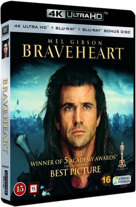 Braveheart ryhmässä KODINELEKTRONIIKKA / Ääni & Kuva / TV & Tarvikkeet / Elokuvat / Blu-ray @ TP E-commerce Nordic AB (D04656)