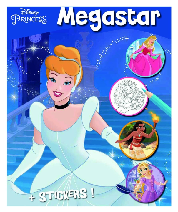 Disney Megatähti värityskirja - Prinsessa ryhmässä LELUT, TUOTTEET LAPSILLE JA VAUVOILLE / Leikkikalut, Askartelu &Pelit / Käsityöt @ TP E-commerce Nordic AB (D04664)