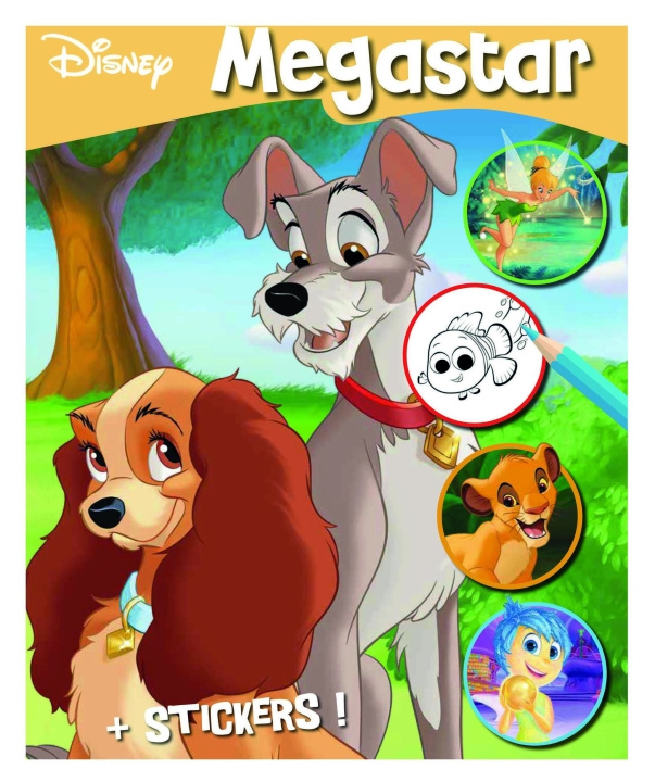 Disney Megatähti värityskirja - Filmstart ryhmässä LELUT, TUOTTEET LAPSILLE JA VAUVOILLE / Leikkikalut, Askartelu &Pelit / Käsityöt @ TP E-commerce Nordic AB (D04667)