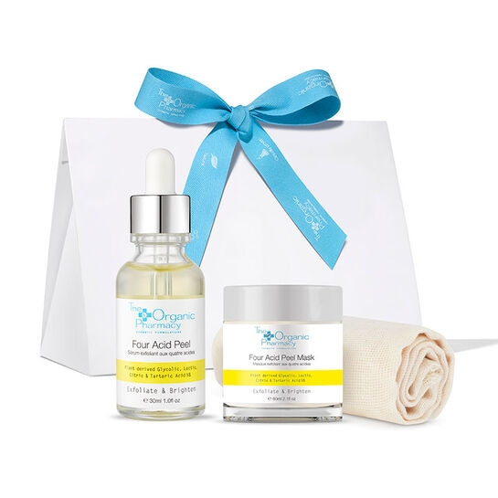 The Organic Pharmacy - Renew & Smooth Kit/Neljä happoa sisältävä kuorintapaketti ryhmässä KAUNEUS JA TERVEYS / Ihonhoito / Kasvot / Kuorinta @ TP E-commerce Nordic AB (D04952)