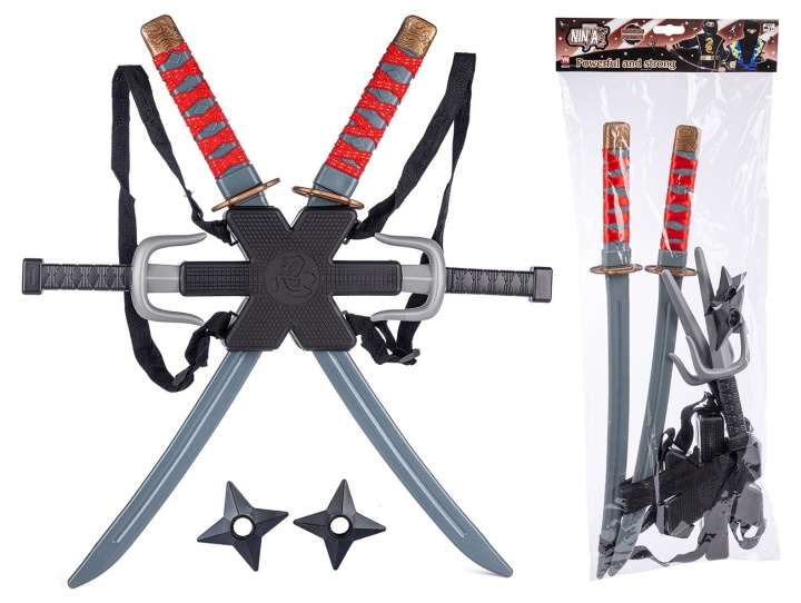 Gonher Ninja-sarja (42333) ryhmässä LELUT, TUOTTEET LAPSILLE JA VAUVOILLE / Leikkikalut, Askartelu &Pelit / Toimintapeli @ TP E-commerce Nordic AB (D05005)