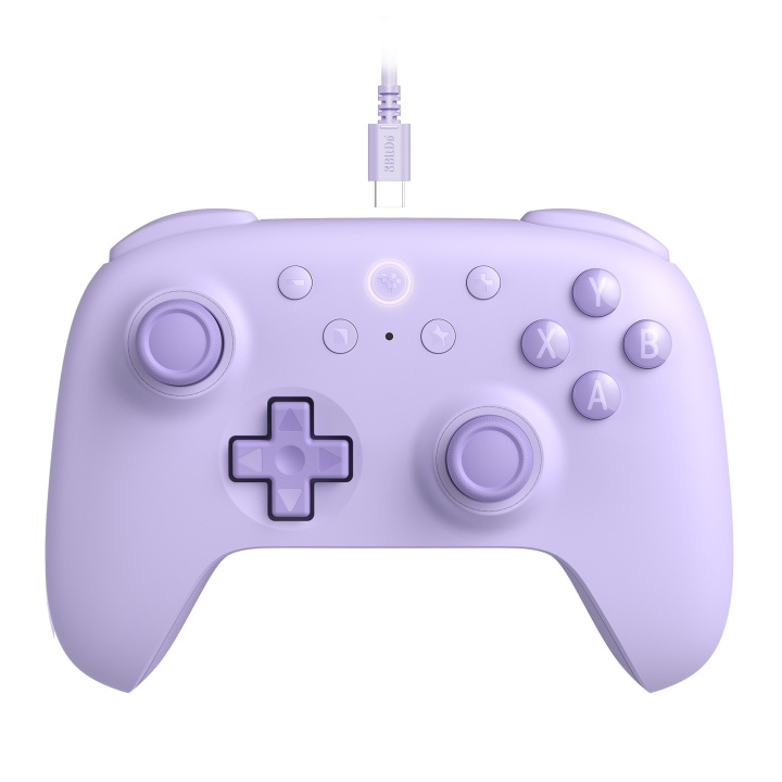 8Bitdo Ultimate 2C Wired Pad Violetti ryhmässä TIETOKOONET & TARVIKKEET / GAMING / Gamepad @ TP E-commerce Nordic AB (D05115)
