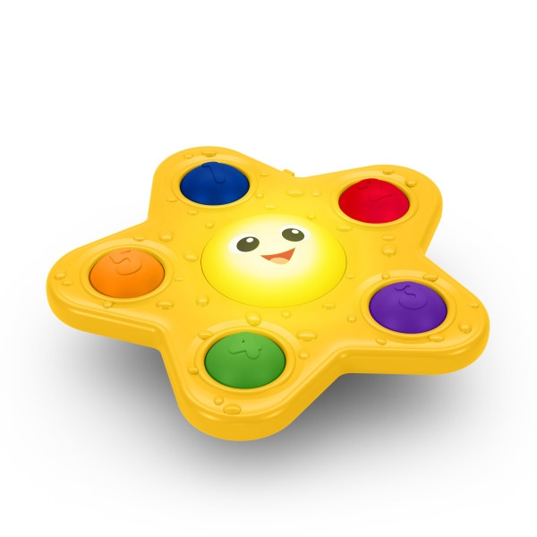 Baby Einstein Aktiviteettilelu, Pop & Glow Starfish™ - (BE-16708) - (BE-16708) ryhmässä LELUT, TUOTTEET LAPSILLE JA VAUVOILLE / Lelut vauvoille (0-3v) / Toiminnalliset lelut @ TP E-commerce Nordic AB (D05128)