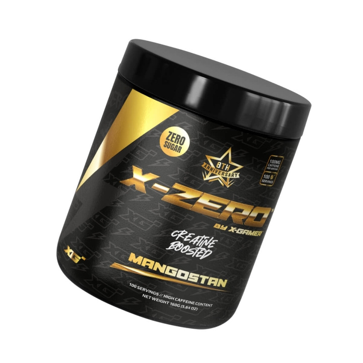 X-GAMER Energiajuomajauhe X-Zero 160 gram Mangostan ryhmässä TIETOKOONET & TARVIKKEET / GAMING / Pelaajien energiajuomat @ TP E-commerce Nordic AB (D05305)