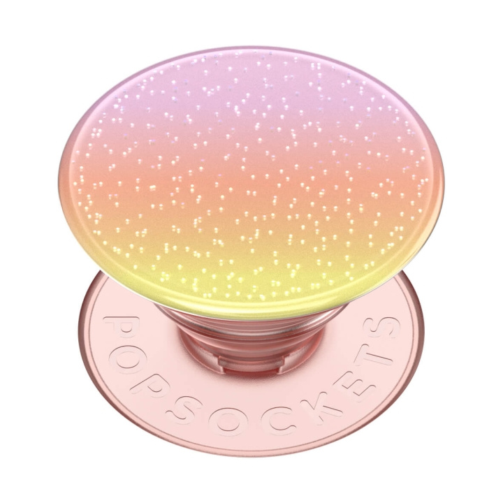 PopSockets PopGrip Original Glitter Aura Sunrise ryhmässä ÄLYPUHELIMET JA TABLETIT / Muut tarvikkeet / Popsockets @ TP E-commerce Nordic AB (D05314)
