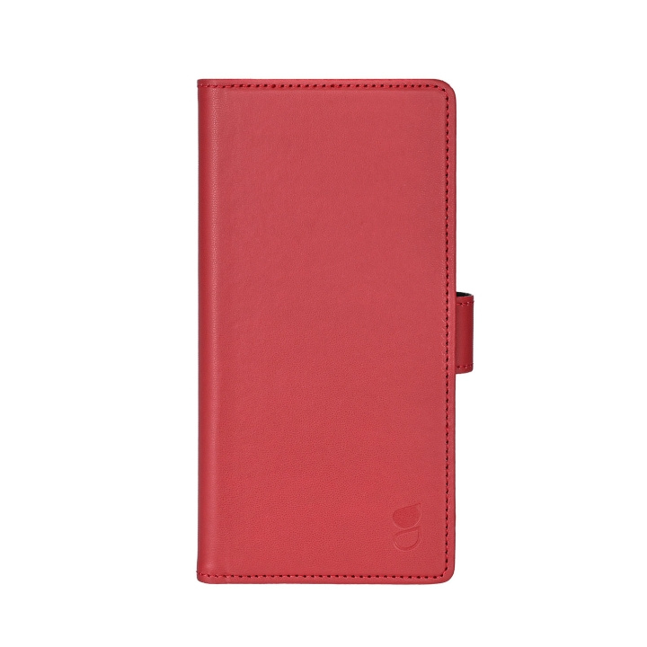 Gear Mobiili Lompakko Samsung A36 5G Classic 3 Korttia Kierrätetty Punainen ryhmässä ÄLYPUHELIMET JA TABLETIT / Puhelimen suojakotelo / Samsung @ TP E-commerce Nordic AB (D05336)
