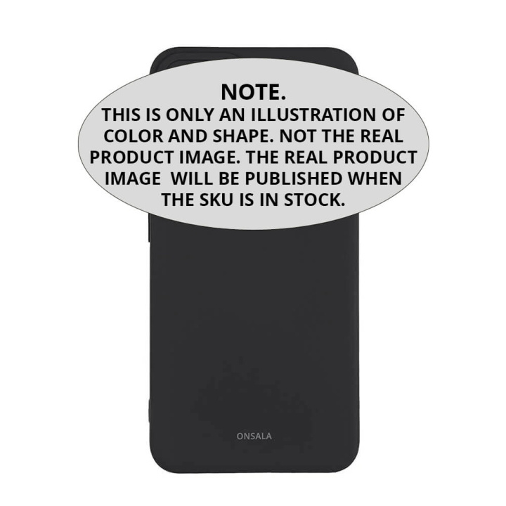 Onsala Back Silicone Touch Recycled Samsung A36 5G Black ryhmässä ÄLYPUHELIMET JA TABLETIT / Puhelimen suojakotelo / Samsung @ TP E-commerce Nordic AB (D05352)