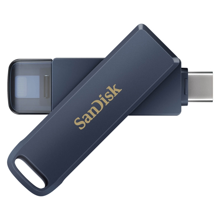 SanDisk USB iXpand Phone Drive 128GB ryhmässä KODINELEKTRONIIKKA / Tallennusvälineet / USB-muistitikku / Type C @ TP E-commerce Nordic AB (D05378)