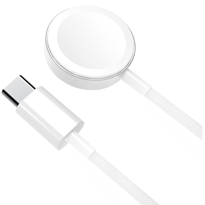 Celly Trådlös Apple Watch-laddare USB-C ryhmässä ÄLYPUHELIMET JA TABLETIT / Urheilu, koti ja vapaa-aika / Apple Watch & tarvikkeet / Tarvikkeet @ TP E-commerce Nordic AB (D05526)