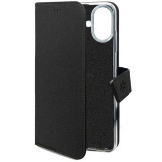 Celly Wally Wallet Case iPhone SE 4 Svart