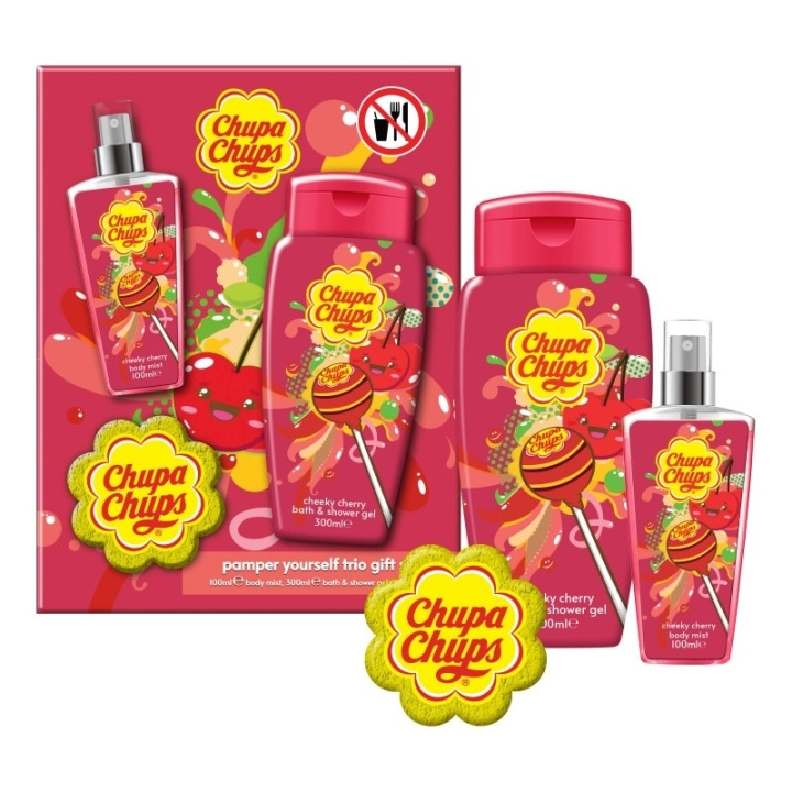 Chupa Chups Giftset Chupa Chups Pamper Yourself Trio ryhmässä KAUNEUS JA TERVEYS / Lahjapakkaukset / Naisten lahjapakkaukset @ TP E-commerce Nordic AB (D05583)