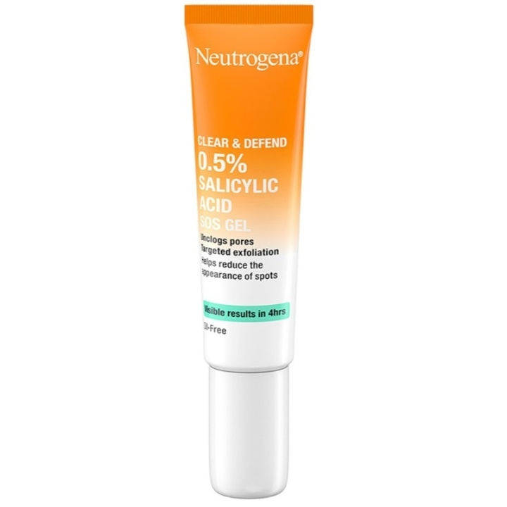 Neutrogena Clear & Defend 0.5% Salicylic Acid SOS Gel 15ml ryhmässä KAUNEUS JA TERVEYS / Ihonhoito / Kasvot / Päivävoide @ TP E-commerce Nordic AB (D05590)