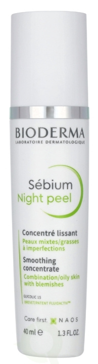 Bioderma Sebium Night Peel 40 ml ryhmässä KAUNEUS JA TERVEYS / Ihonhoito / Kasvot / Kuorinta @ TP E-commerce Nordic AB (D05637)