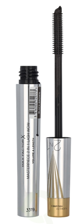 Max Factor Masterpiece 2 In 1 Lash Wow Mascara 7 ml #02 Musta Ruskea ryhmässä KAUNEUS JA TERVEYS / Meikit / Silmät ja kulmat / Ripsiväri @ TP E-commerce Nordic AB (D05829)