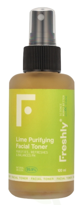 Freshly Cosmetics Lime Purifying Facial Toner 100 ml ryhmässä KAUNEUS JA TERVEYS / Ihonhoito / Kasvot / Kasvovesi ja Facemist @ TP E-commerce Nordic AB (D05971)