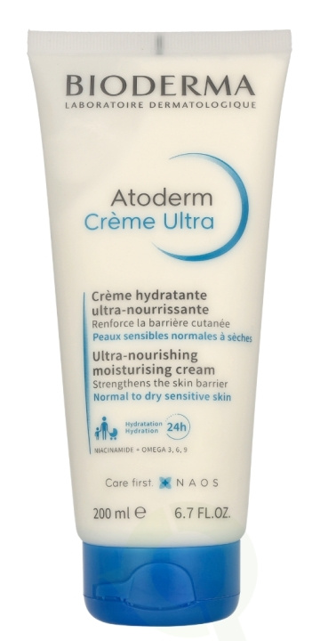 Bioderma Atoderm Ultra-Nourishing Cream 200 ml 24H ryhmässä KAUNEUS JA TERVEYS / Ihonhoito / Kasvot / Päivävoide @ TP E-commerce Nordic AB (D06006)