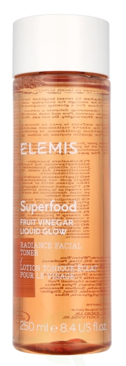 Elemis Superfood Fruit Vinegar Liquid Glow 250 ml ryhmässä KAUNEUS JA TERVEYS / Ihonhoito / Kasvot / Kasvovesi ja Facemist @ TP E-commerce Nordic AB (D06076)