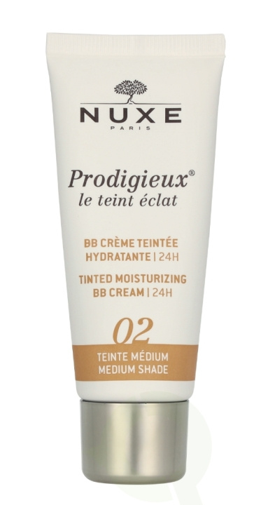 Nuxe Prodigieux Teint Eclat BB Creme 30 ml Medium ryhmässä KAUNEUS JA TERVEYS / Ihonhoito / Kasvot / Päivävoide @ TP E-commerce Nordic AB (D06186)