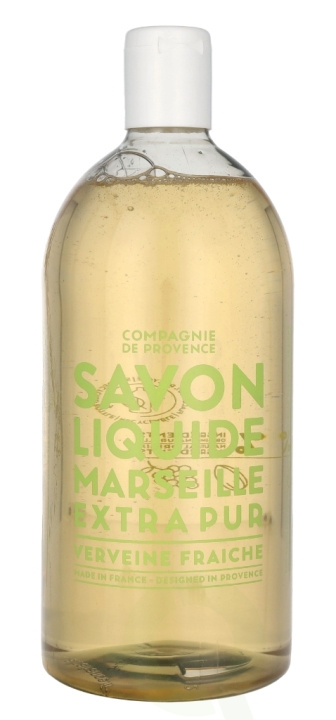 Compagnie De Provence Marseille Liquid Soap 1000 ml Fresh Verbena ryhmässä KAUNEUS JA TERVEYS / Ihonhoito / Kehon hoito / Kylpy- ja suihkugeelit @ TP E-commerce Nordic AB (D06260)