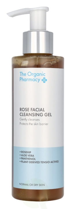 The Organic Pharmacy Rose Facial Cleansing Gel 200 ml ryhmässä KAUNEUS JA TERVEYS / Ihonhoito / Kasvot / Puhdistus @ TP E-commerce Nordic AB (D06271)