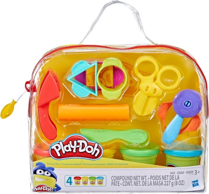 Play Doh Aloitussarja (B1169) ryhmässä LELUT, TUOTTEET LAPSILLE JA VAUVOILLE / Leikkikalut, Askartelu &Pelit / Pelaa savea, leikkiä hiekkaa ja tarvikkeita @ TP E-commerce Nordic AB (D06661)