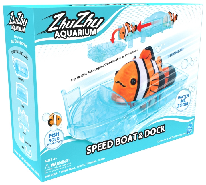 Zhu Zhu Pets Zhu Zhu kala - vene/laituri (Z1002) ryhmässä LELUT, TUOTTEET LAPSILLE JA VAUVOILLE / Ulkoleut / Kylpylelut @ TP E-commerce Nordic AB (D06691)