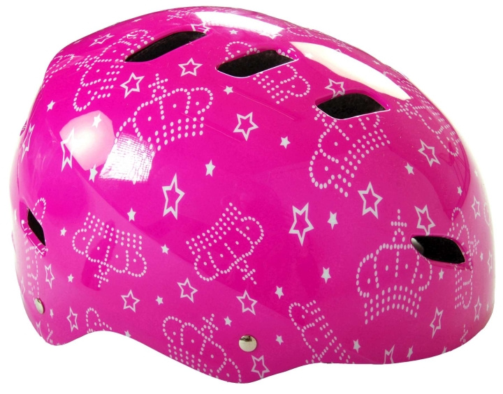 Volare Pyöräilykypärä - Pink Queen (915) ryhmässä URHEILU, VAPAA-AIKA JA HARRASTUS / Urheiluvälineet / Pyörätarvikkeet / Kypärät @ TP E-commerce Nordic AB (D06743)