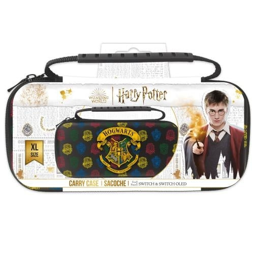 Trade Invaders Harry Potter - XL-kotelo Switchille ja Switch Oledille - monivärinen - 4 taloa ryhmässä KODINELEKTRONIIKKA / Pelikonsolit & Tarvikkeet / Nintendo Switch / Tarvikkeet @ TP E-commerce Nordic AB (D07235)