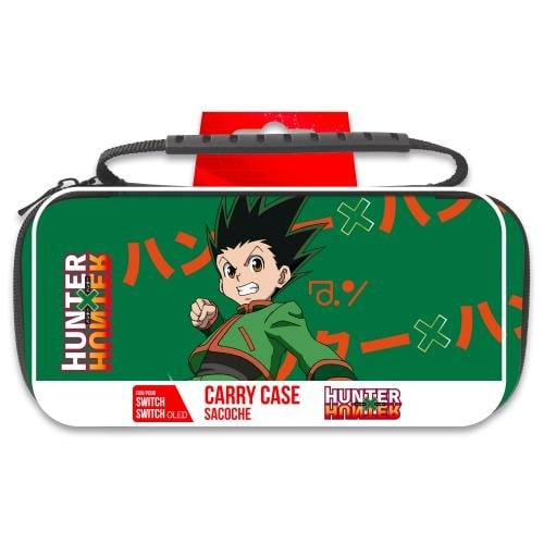 Trade Invaders Kotelo Hunter X Hunter Slim Switchille ja Switch Oledille - vihreä - Gon ryhmässä KODINELEKTRONIIKKA / Pelikonsolit & Tarvikkeet / Nintendo Switch / Tarvikkeet @ TP E-commerce Nordic AB (D07245)