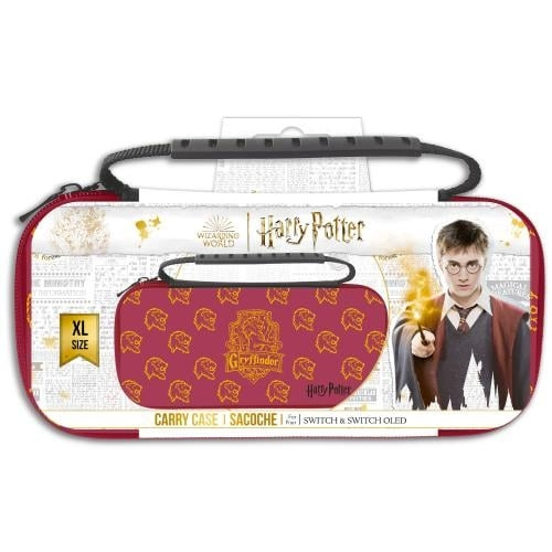 Trade Invaders Harry Potter - XL-kotelo Switchille ja Switch Oledille - punainen - Rohkelikko ryhmässä KODINELEKTRONIIKKA / Pelikonsolit & Tarvikkeet / Nintendo Switch / Tarvikkeet @ TP E-commerce Nordic AB (D07255)