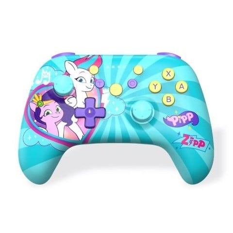 Trade Invaders Langaton ohjain Switch/PC Nano - My Little Pony Pipp & Zipp ryhmässä KODINELEKTRONIIKKA / Pelikonsolit & Tarvikkeet / Nintendo Switch / Tarvikkeet @ TP E-commerce Nordic AB (D07344)