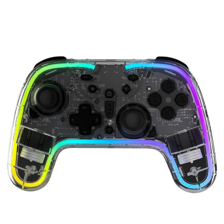 Snakebyte Gamepad Rgb S Switch ryhmässä KODINELEKTRONIIKKA / Pelikonsolit & Tarvikkeet / Nintendo Switch / Tarvikkeet @ TP E-commerce Nordic AB (D07459)