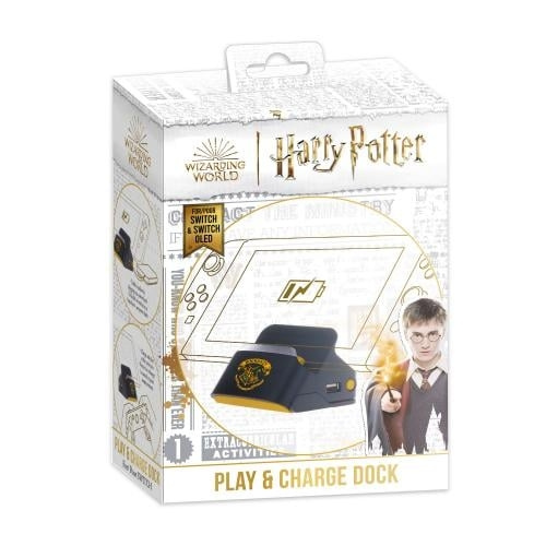Trade Invaders Harry Potter-Nintendo Switch-2 in 1 telakka ja jalusta-Musta Tylypahka ryhmässä KODINELEKTRONIIKKA / Pelikonsolit & Tarvikkeet / Nintendo Switch / Tarvikkeet @ TP E-commerce Nordic AB (D07536)