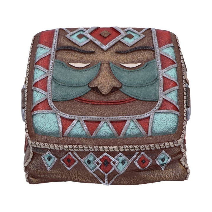 Nemesis Now Dungeons & Dragons Bag of Holding ja Devouring Box kääntyvällä kannella 17cm ryhmässä URHEILU, VAPAA-AIKA JA HARRASTUS / Hauskat tavarat / Keräilyesineet @ TP E-commerce Nordic AB (D07566)
