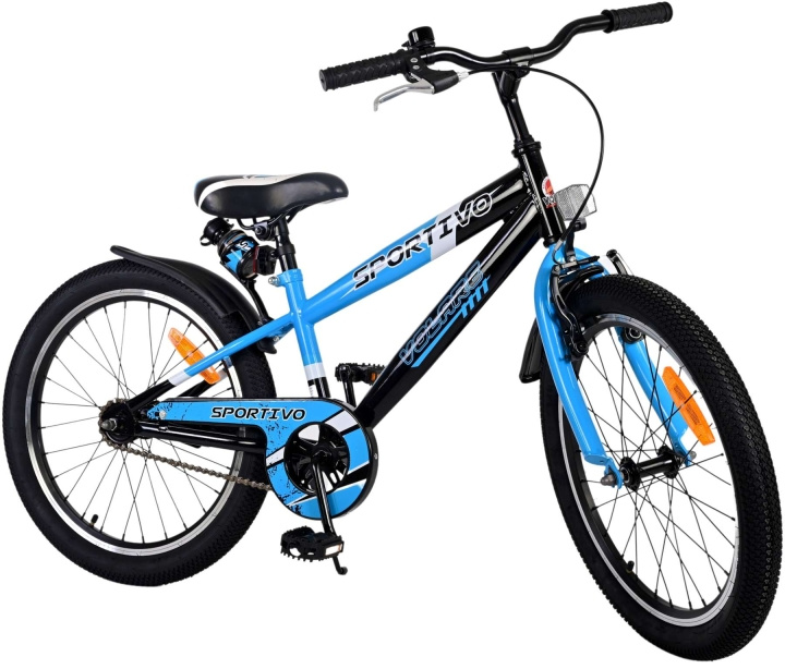 Volare Lasten polkupyörä 20 - Sportivo Blue (22110) ryhmässä LELUT, TUOTTEET LAPSILLE JA VAUVOILLE / Ulkoleut / Pyörät & Potkulaudat @ TP E-commerce Nordic AB (D07649)