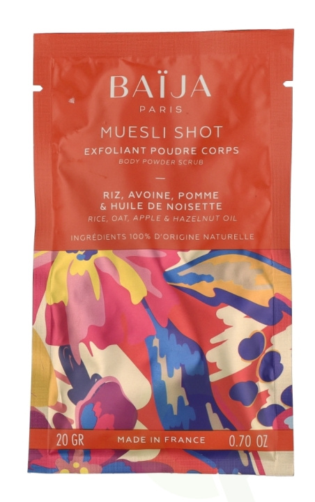 Baija Paris Baija Body Powder Scrub 20 g Muesli Shot ryhmässä KAUNEUS JA TERVEYS / Ihonhoito / Kasvot / Kuorinta @ TP E-commerce Nordic AB (D07789)