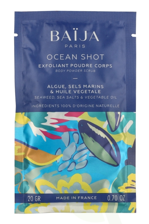 Baija Paris Baija Body Powder Scrub 20 g Ocean Shot ryhmässä KAUNEUS JA TERVEYS / Ihonhoito / Kasvot / Kuorinta @ TP E-commerce Nordic AB (D07790)