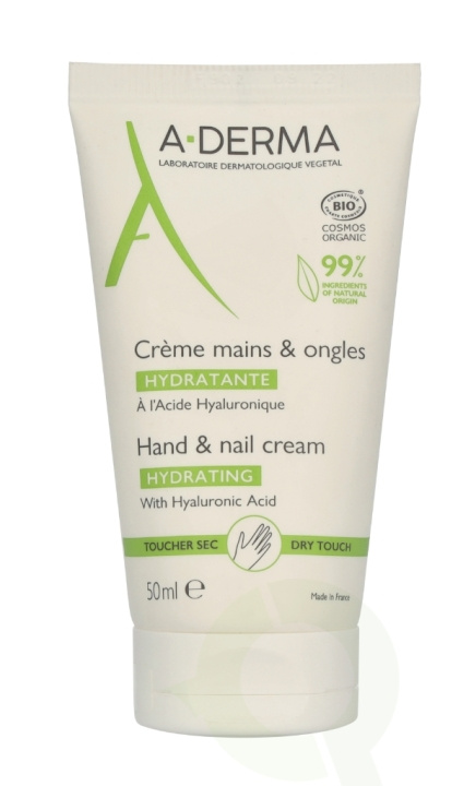 A-Derma Hydrating Hand & Nail Cream 50 ml ryhmässä KAUNEUS JA TERVEYS / Manikyyri/Pedikyyri / Käsirasva @ TP E-commerce Nordic AB (D07808)