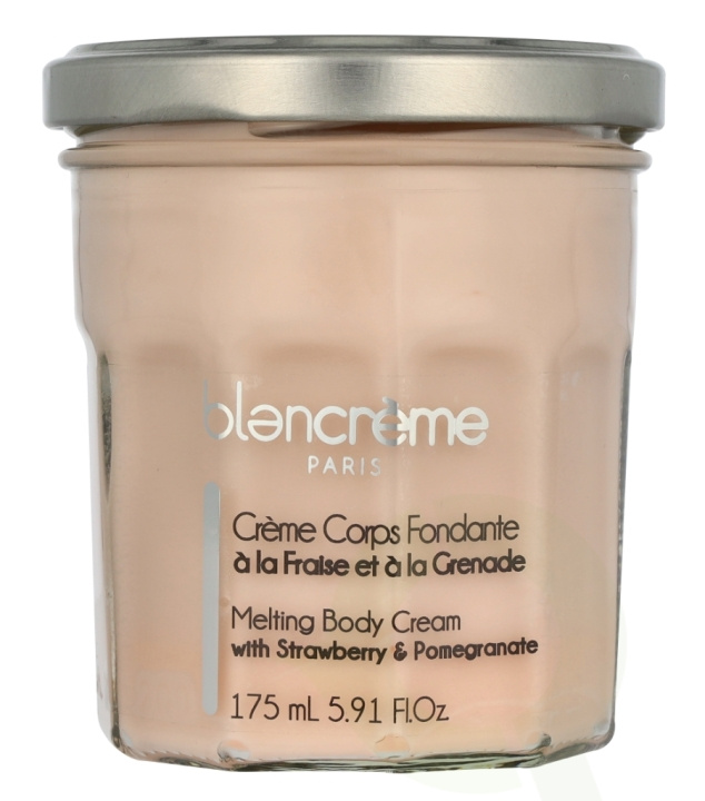 Blancreme Melting Body Cream 175 ml Strawberry & Pomegranate ryhmässä KAUNEUS JA TERVEYS / Ihonhoito / Kehon hoito / Vartalovoide @ TP E-commerce Nordic AB (D07917)